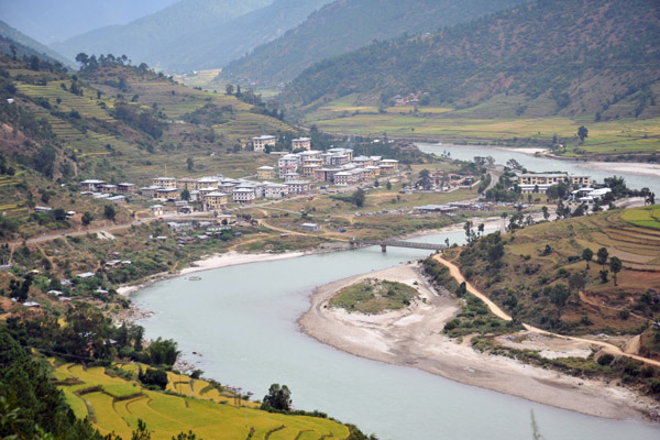 punakha town